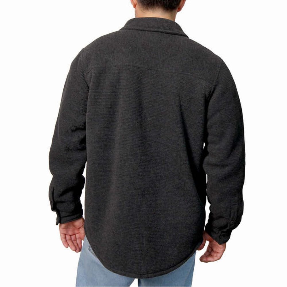 Freedom Foundry Men’s Fleece Shirt Jacket - Picture 3 of 4